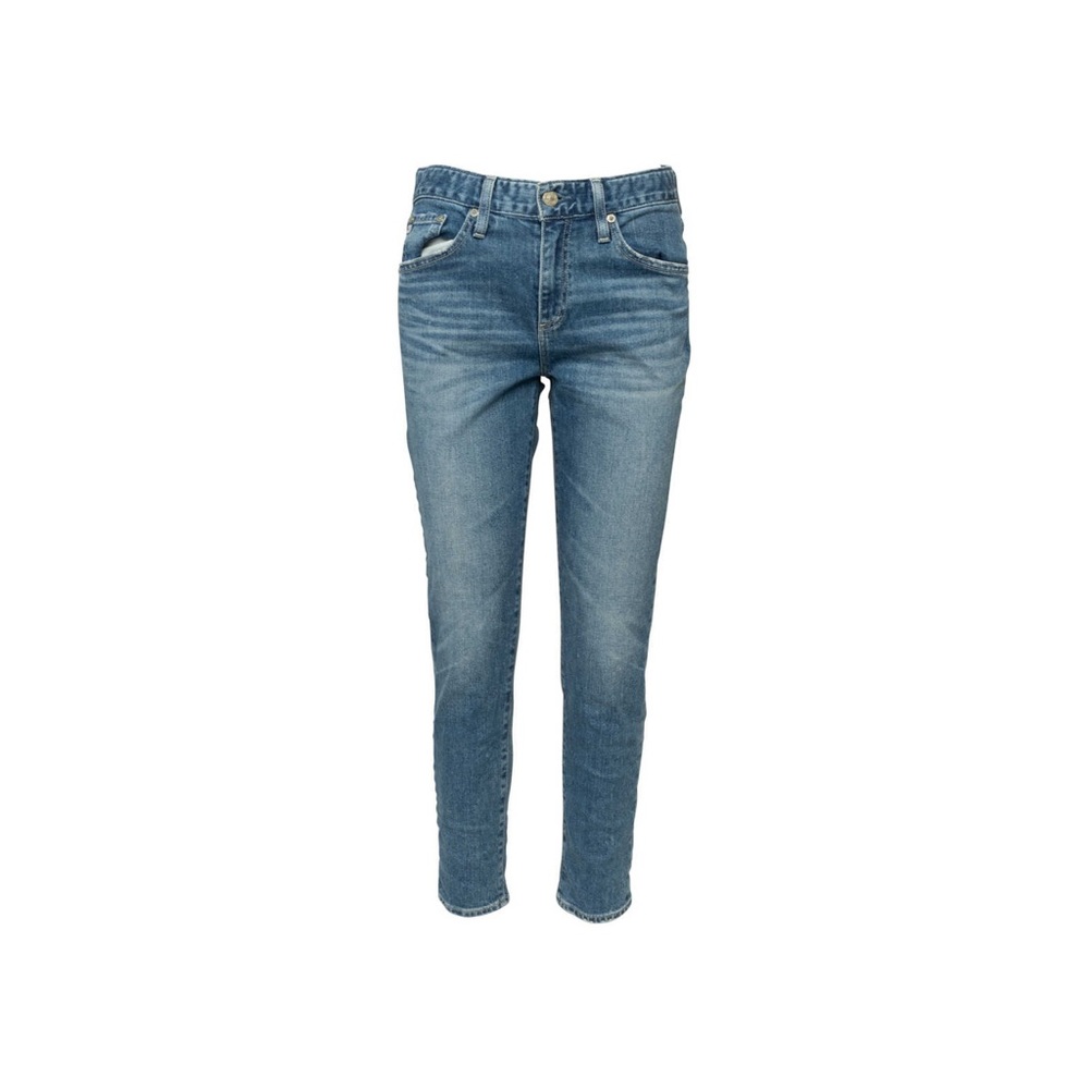 AG ADRIANO GOLDSCHMIED THE CASEY RELAXED SKINNY JEANS MEDIUM WASH